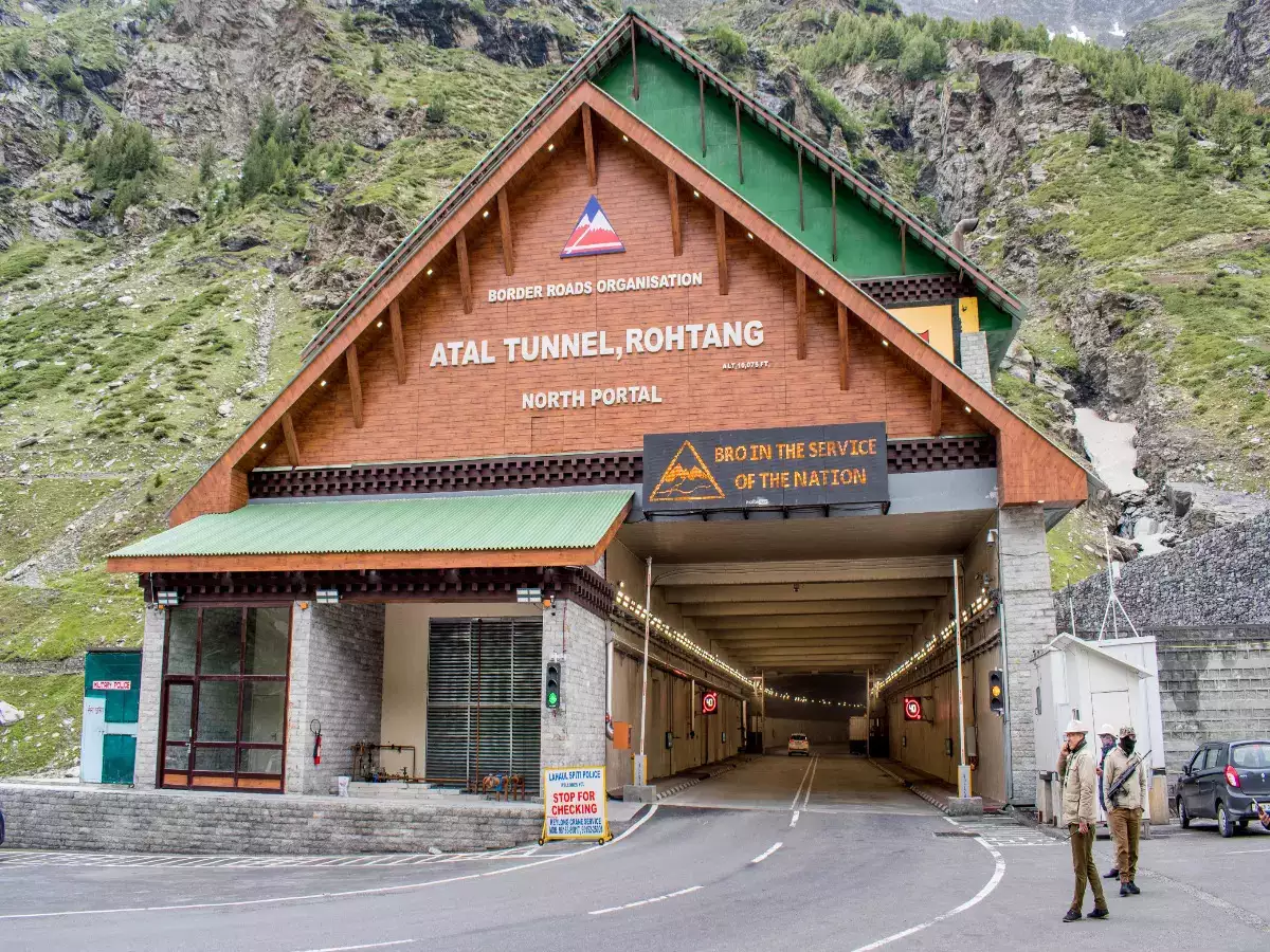 Atal Tunnel in Rohtang