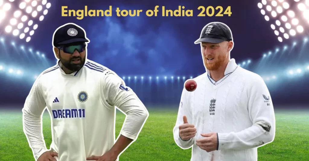 India vs England Test Series 2024