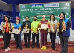 competition badminton kangra