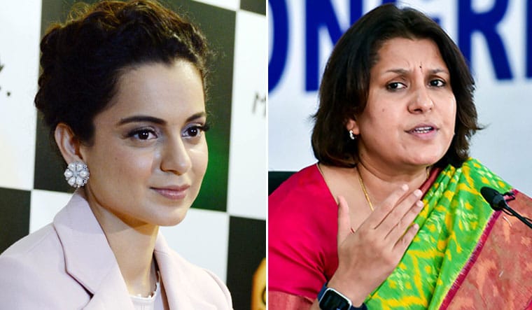 election congress supriya Kangana