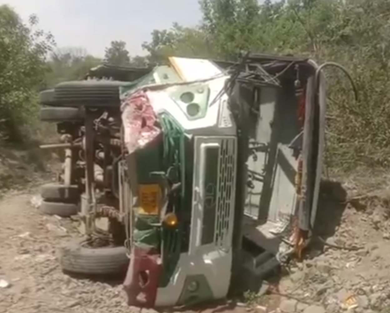 hrtc accident bilaspur