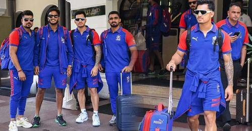 IPL match Dharamshala 2024: RCB team lands at Kangra airport minus Virat Kohli