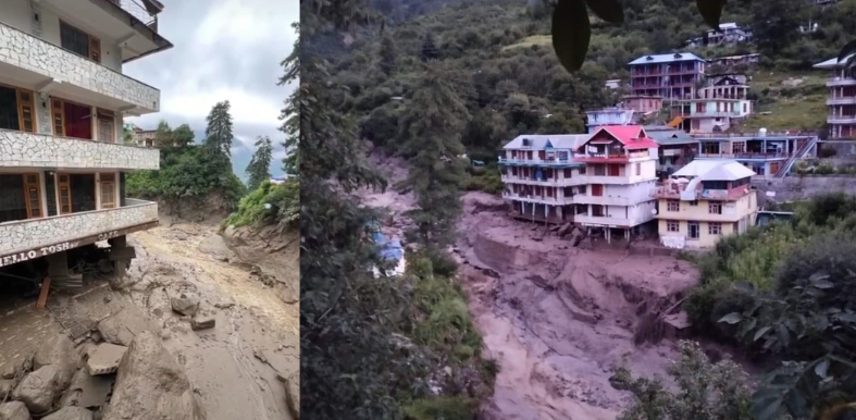 kullu monsoon flashflood