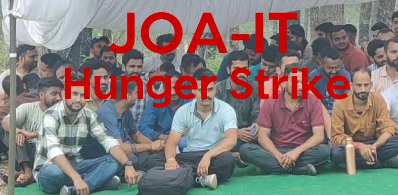 JOA IT job hunger strike