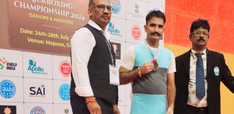 Mandi’s Ajay Thakur clinches bronze at national kickboxing championship