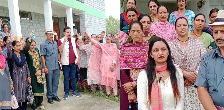 Protest over unfilled posts of teachers at remote Kufri school in Mandi’s Drang, parents warn of roadblock if action not taken