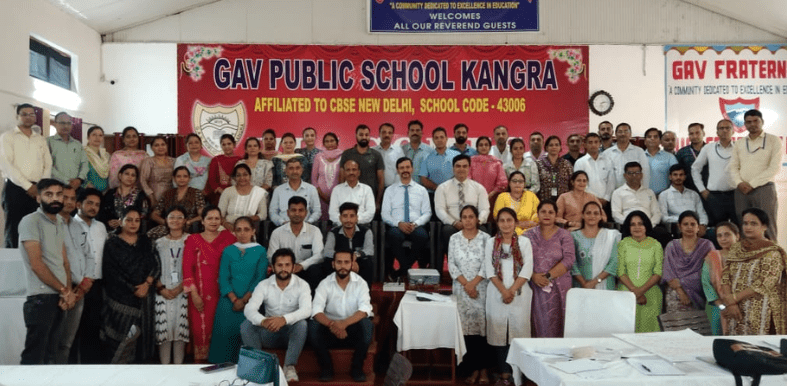 Mathematics workshop held at GAV school-Kangra to equip teachers for competitive exams