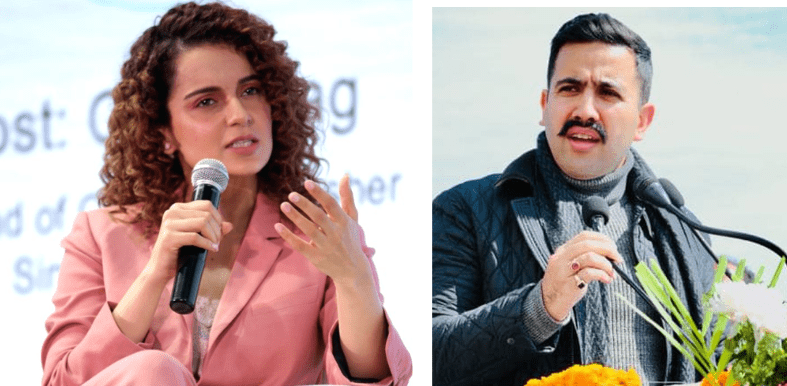 Kangana Ranaut targets Gandhi family