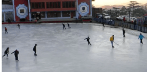 ice skating