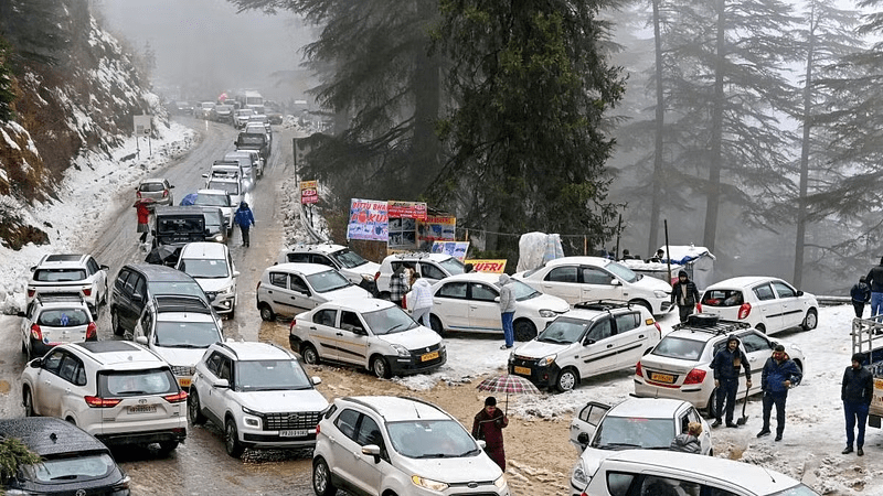 Himachal weather: Season’s first snowfall brings both relief and disruptions, 88 roads blocked