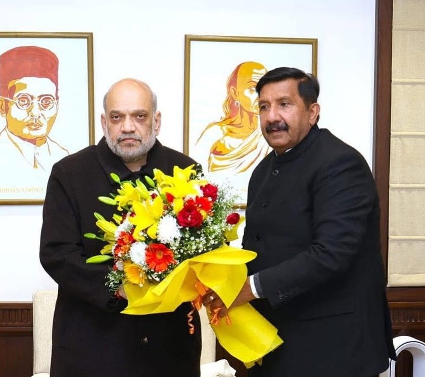 Himachal DyCM Agnihotri meets Amit Shah, seeks liberal funding for cooperative sector