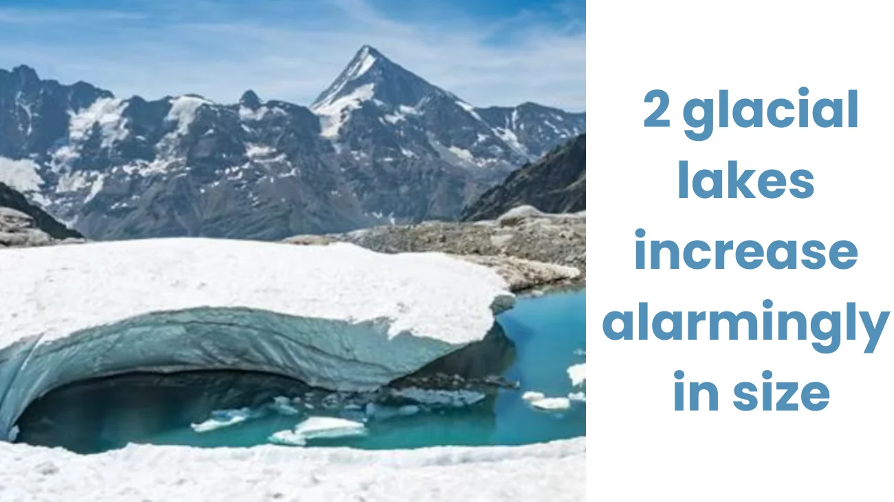 2 glacial lakes increase alarmingly in size, raise flood risk in parts of Himachal along Parvati, Baspa