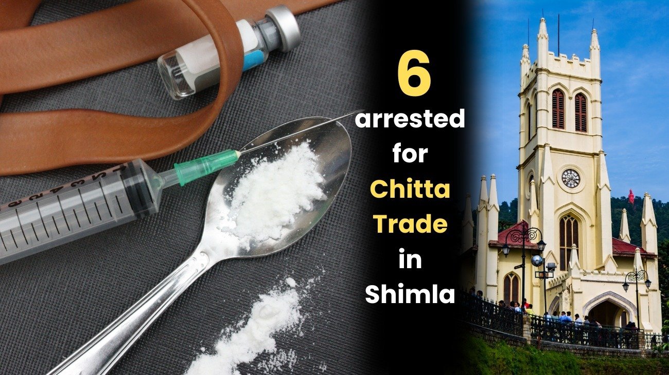 woman resident among 6 arrested for chitta