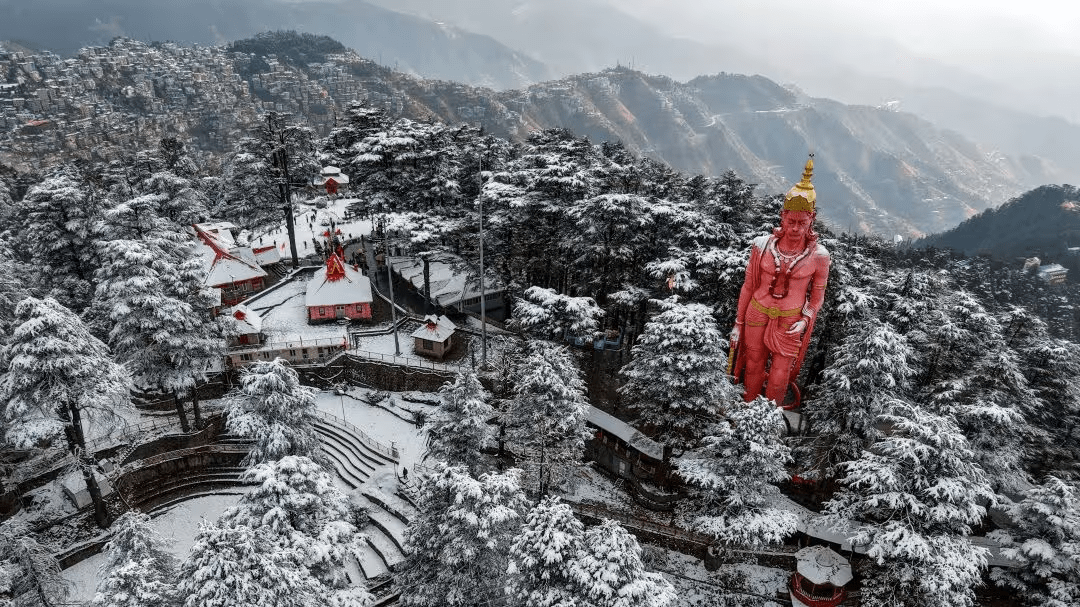 Himachal weather: Fresh snowfall blankets high-altitude areas, lower parts experience rain