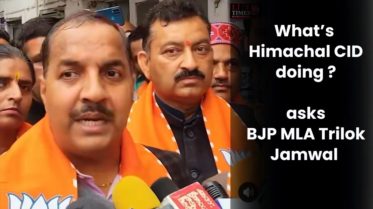 What’s Himachal CID doing, asks BJP MLA Trilok Jamwal after being blamed by Bumber Thakur for attack