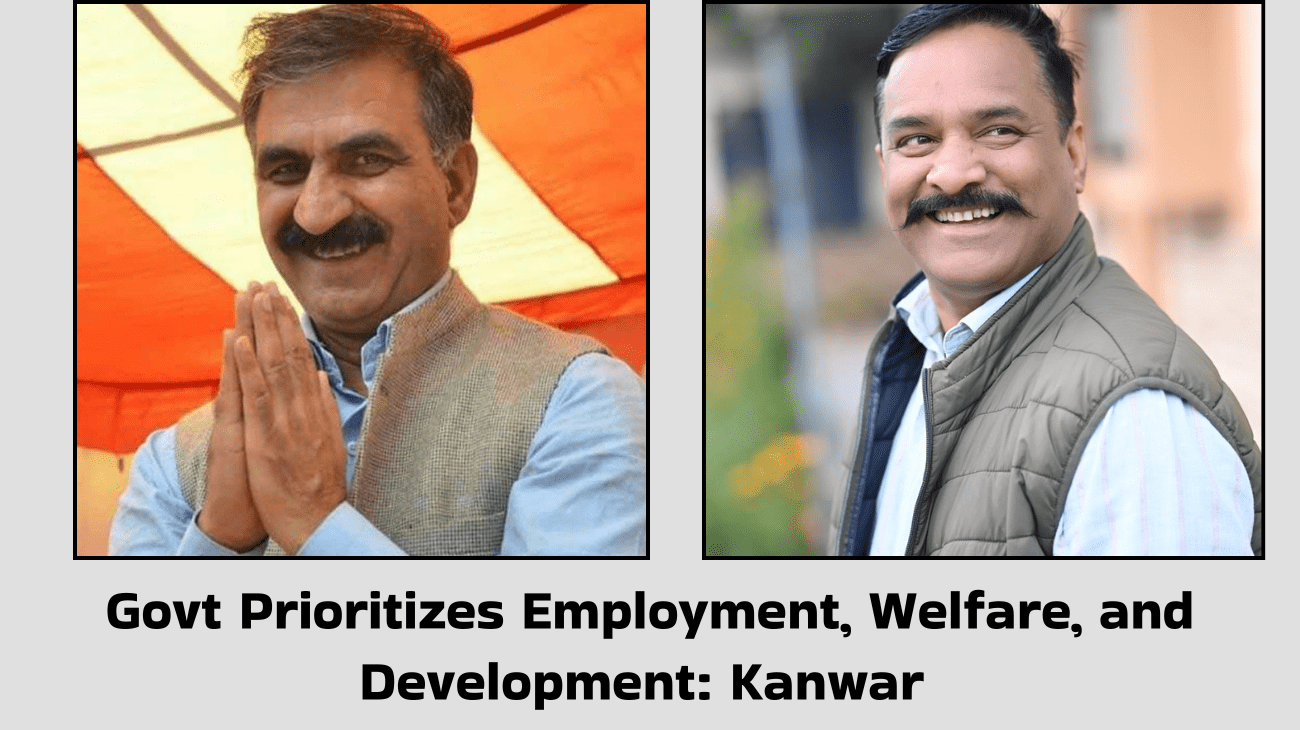 Govt Prioritizes Employment, Welfare, and Development: Kanwar