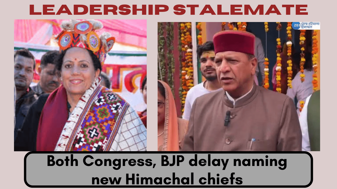 Leadership stalemate: Both Congress, BJP delay naming new Himachal chiefs