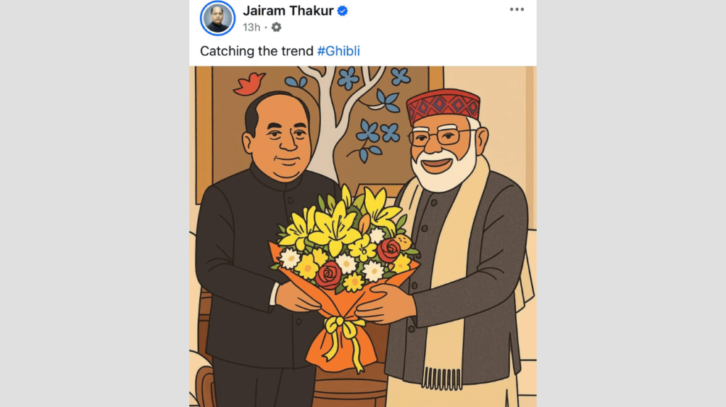 Modi to Amitabh to Jai Ram to Vikramaditya, all drown in newfound Ghibli art fever 2 s1 4