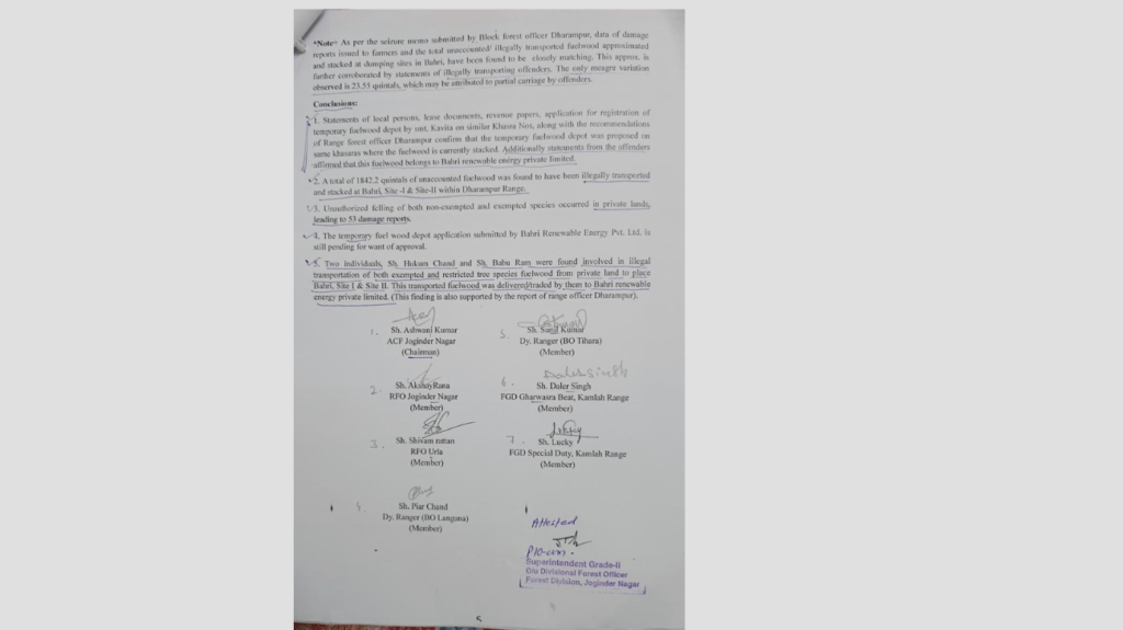 Himachal Congress MLA’s wife under scrutiny as probe confirms large-scale felling, timber smuggling by her firm in Dharampur 4 s3