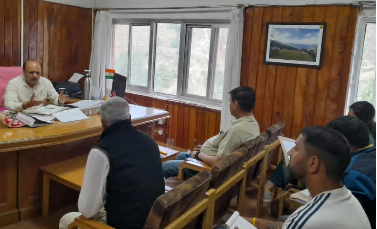 Review Meeting Held for Shri Manimahesh Yatra Preparations