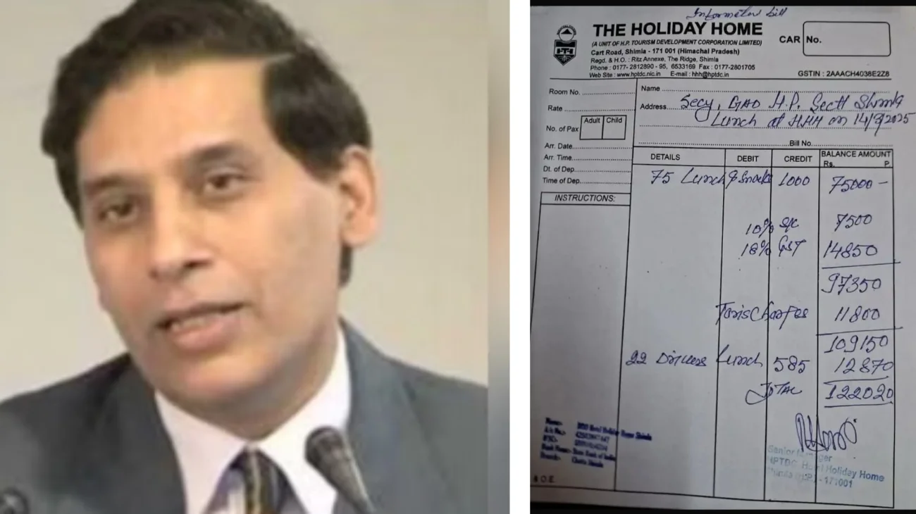 ‘Nothing unusual’, says defiant Himachal Chief Secretary after asking state to pay his Holi party bill