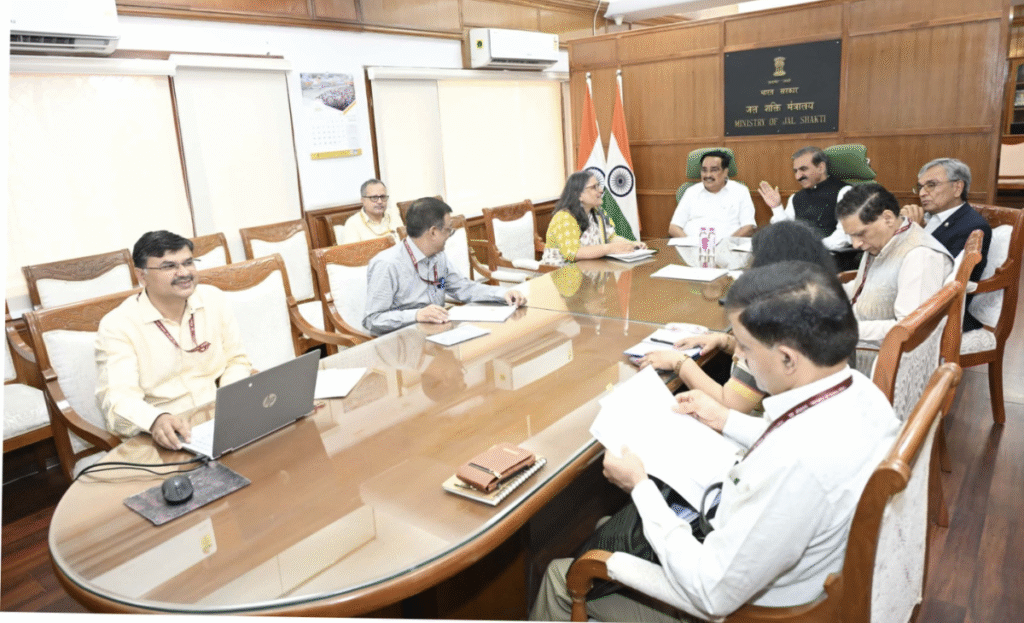 Himachal CM Sukhu meets Union Jal Shakti Minister CR Patil, seeks support for Kishau, Renuka power projects 2 a2 14
