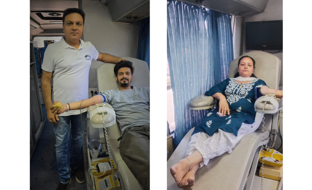 Blood Donation Drive in Kangra Honors the Sacrifice of Shaheed Lakshay Mongra 2 a5 3