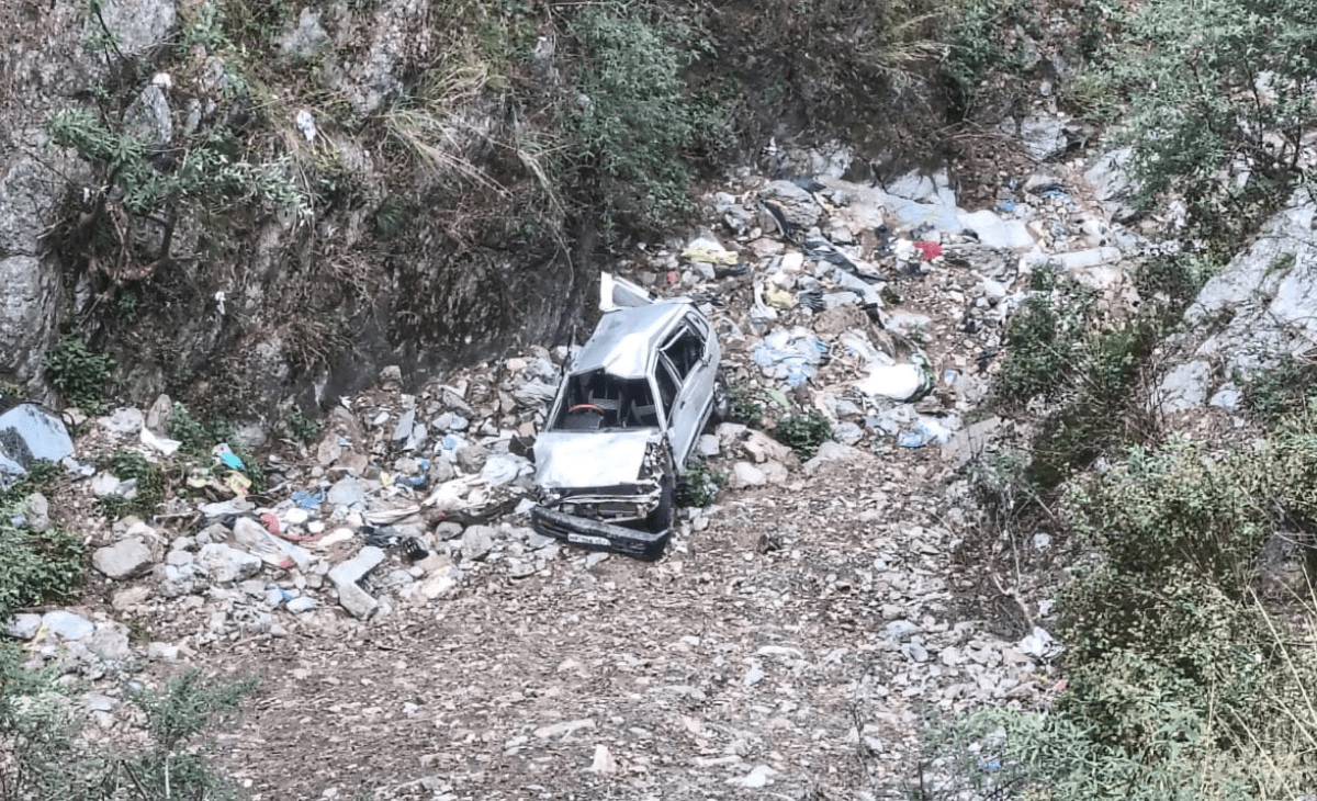 Himachal news: Two dead, two injured as car plunges into gorge on Dalhousie-Pathankot NH in Chamba