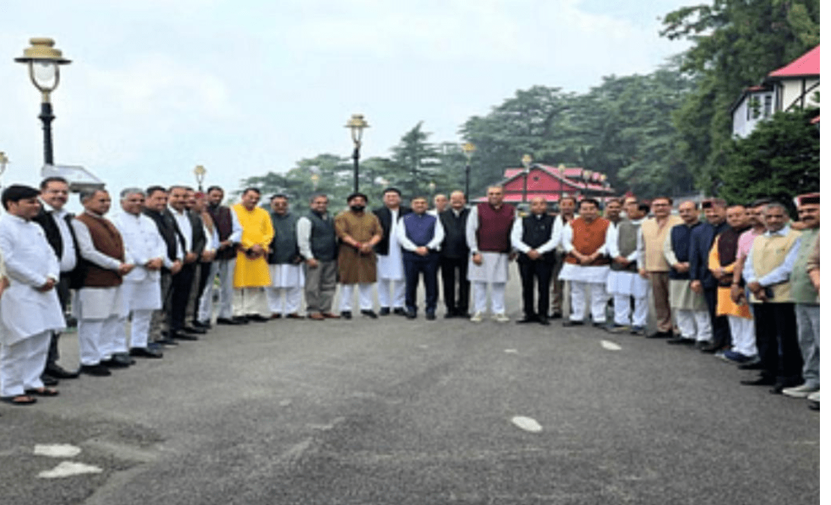Himachal BJP delegation meets Governor, demands Sukhu govt’s accountability in Vimal Negi death case