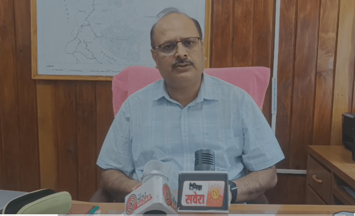 Chamba DC inspects Manimahesh Yatra route, promises better facilities for pilgrims this year
