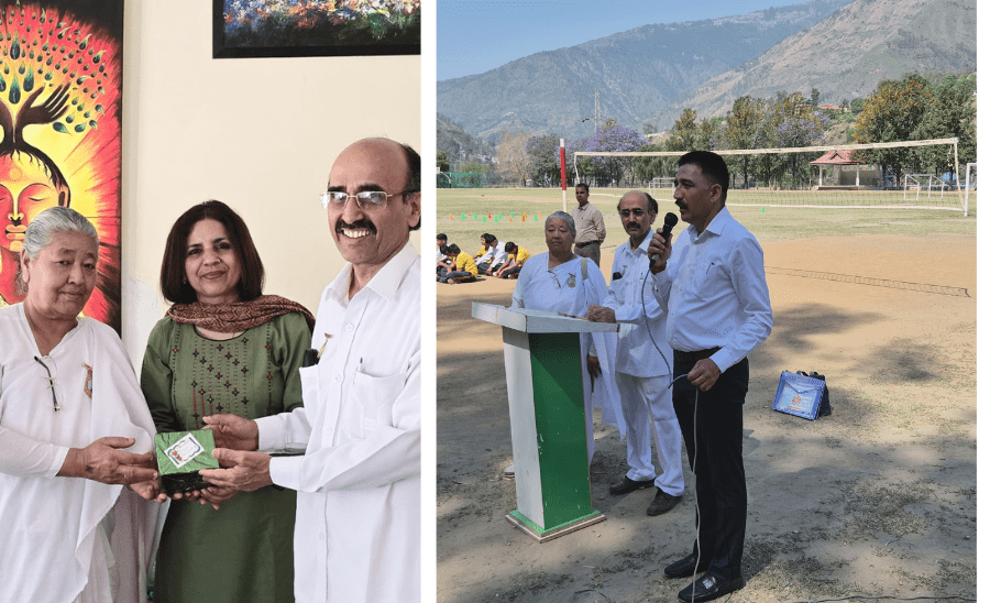 Brahma Kumaris Expert Dr. Suresh Sharma Urges Students to Prioritize Education and Road Safety