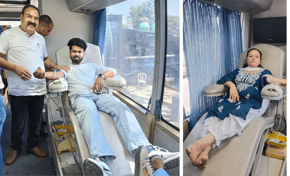 Blood Donation Drive in Kangra Honors the Sacrifice of Shaheed Lakshay Mongra