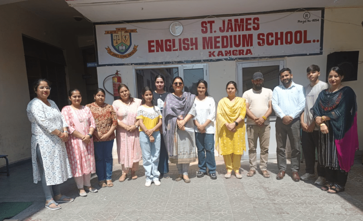 St James School-Kangra achieves 100% result in Class 12 HP board exams