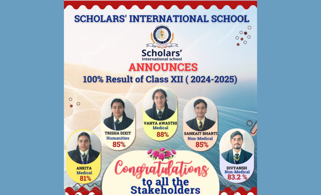 Scholars International School-Kangra excels with 100% pass rate in CBSE board exams 2 w12