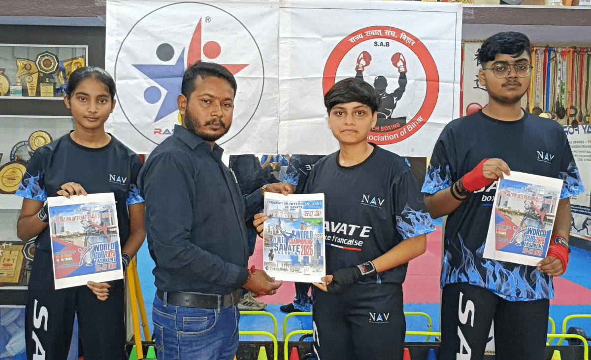 Truck driver’s daughter selected in Indian team for World Youth Savate Championship in Uzbekistan; 3 players from Bihar