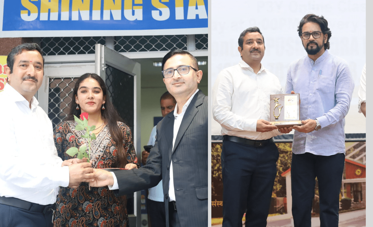 "Future of India Rises in Small Towns: Rakesh Chandel at Shining Star Awards 2025"