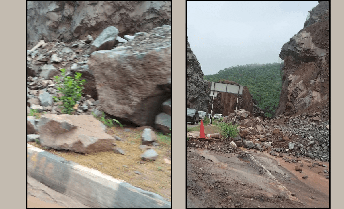 Stones Tumble Down Hillside on Kiratpur-Manali Highway: Travel Advisory Issued