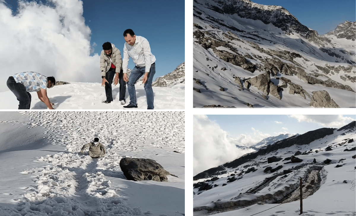 Saach Pass in remote Pangi Valley of Himachal turns into tourist paradise as northern India's plains burn