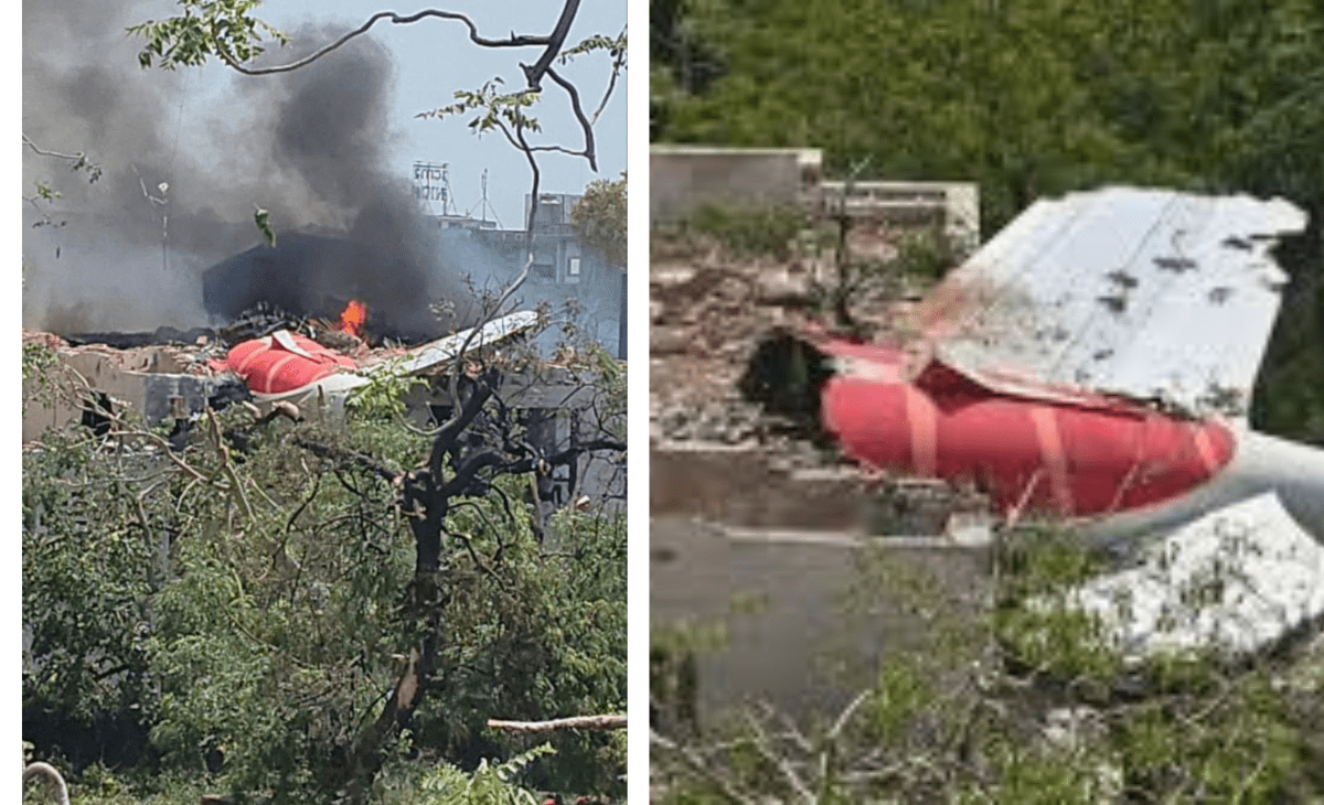 Air India's packed London-bound flight crashes 5 minutes after take-off near Ahmedabad airport