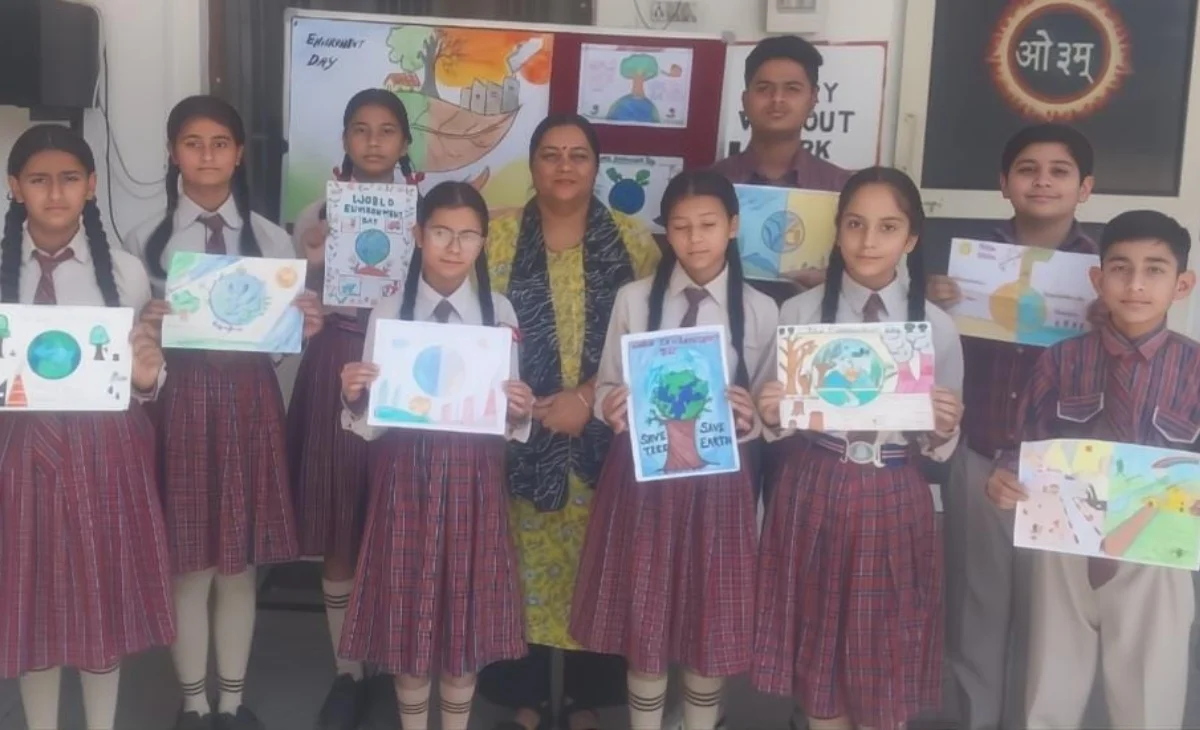 DAV Public School-Tiara celebrates World Environment Day with zeal