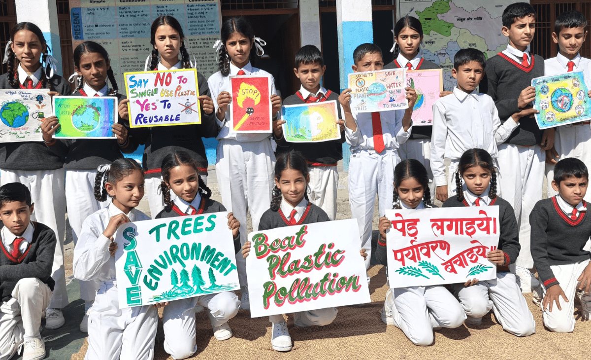 International Environment Day Celebrations at Government High School Sakrera, Dalhousie