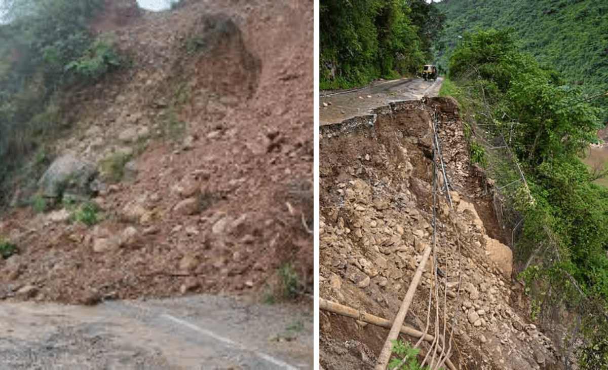 Heavy rains lash Himachal, orange & yellow alert issued for flashfloods, landslides in 10 districts