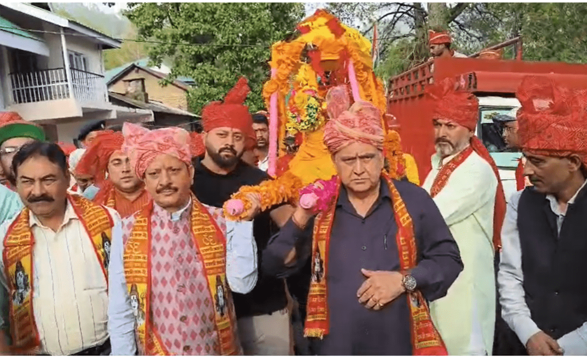 Speaker Kuldeep Singh Pathania Inaugurates Ashadh Nag Fair in Banikhet