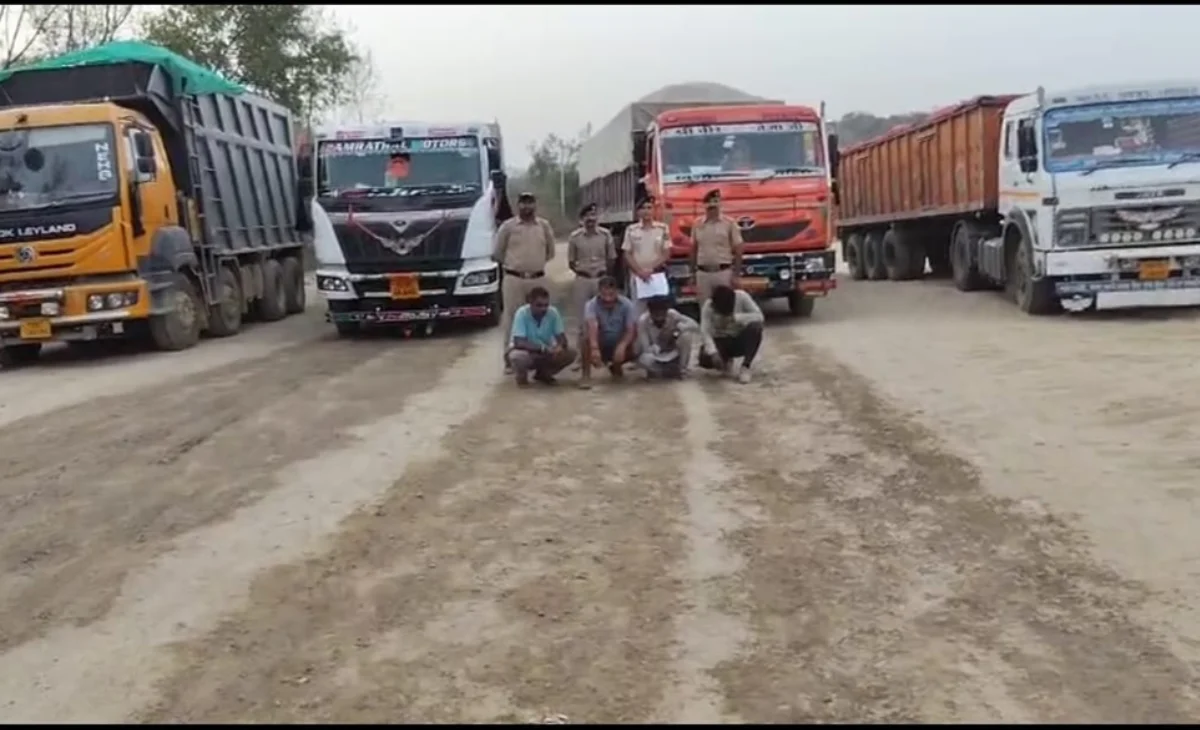 Himachal Police Enforce Zero Tolerance Policy in Crackdown on Illegal Mining Mafia