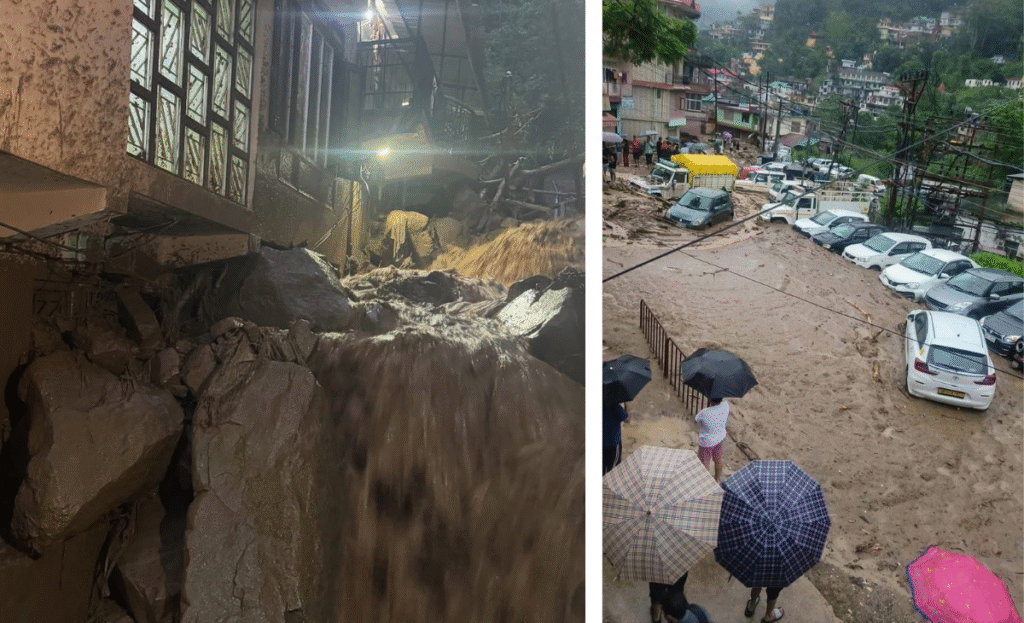 Torrential rains wreak havoc in Mandi; two *dead, highways blocked, hospital access disrupted 2 a1 17