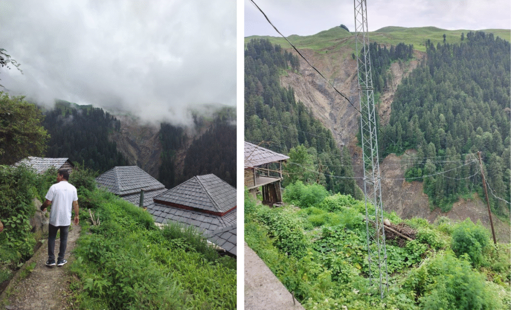 As picturesque Kalang village sinks near Mandi’s famous Parashar Lake, Himachal govt shifts 14 affected families elsewhere 2 a1 9