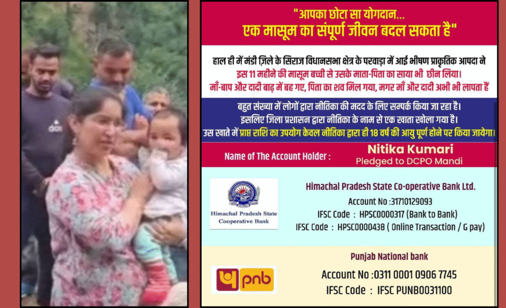 Orphaned by Mandi flashflood, how 11-month-old Nikita became face of Himachal tragedy 2 a3 2