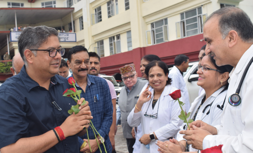Palampur MLA Ashish Butail emphasises healthcare as one of Himachal govt’s top priorities, attends patient welfare committee meeting 2 a6 1