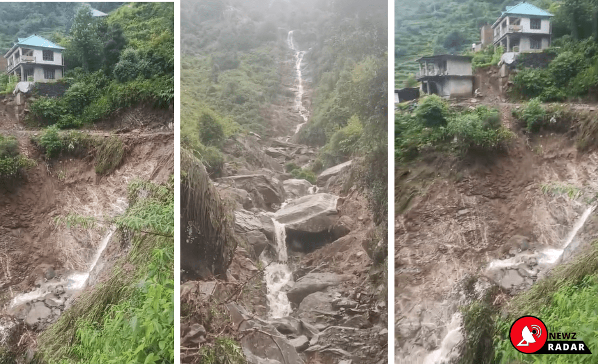 Cloudburst Damages Farmland in Mandi’s Paddhar Subdivision