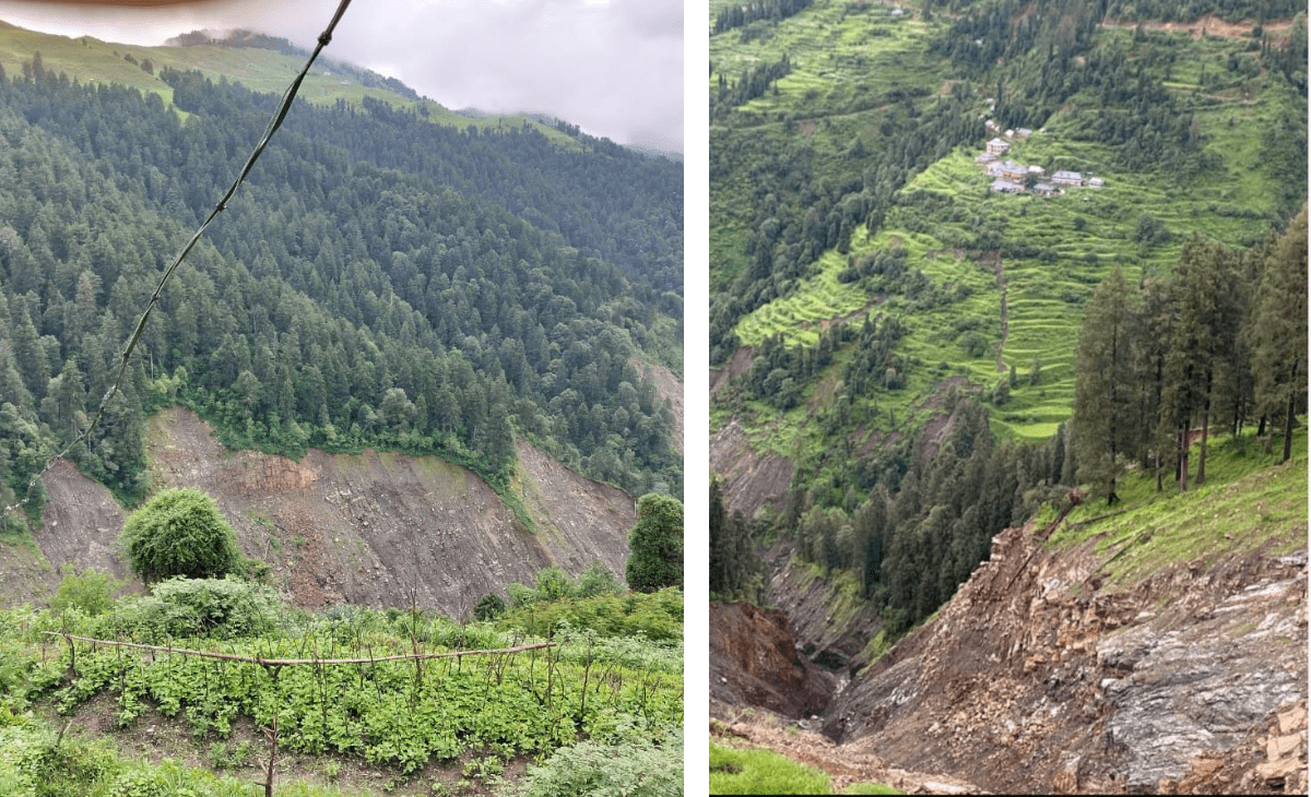 As picturesque Kalang village sinks near Mandi’s famous Parashar Lake, Himachal govt shifts 14 affected families elsewhere